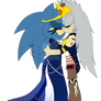 King Spirit and Queen Skai Kissing