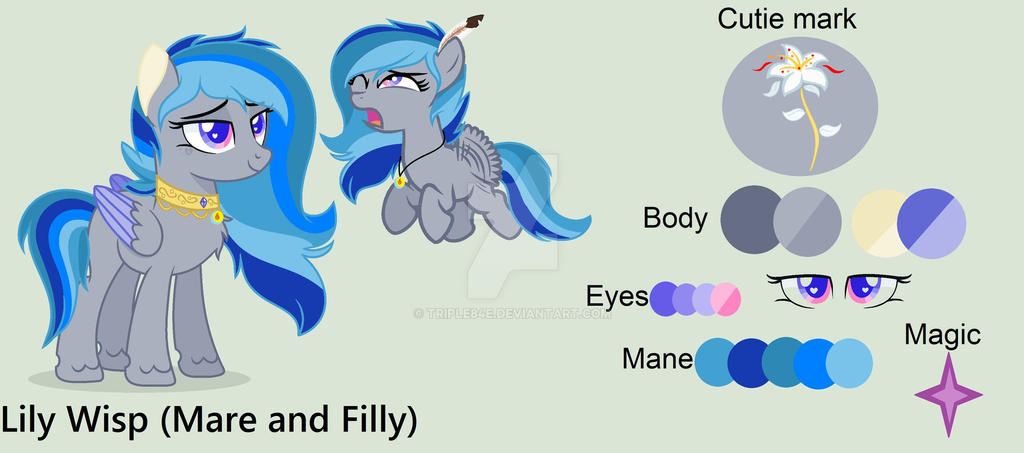 Lily Wisp the pegasus