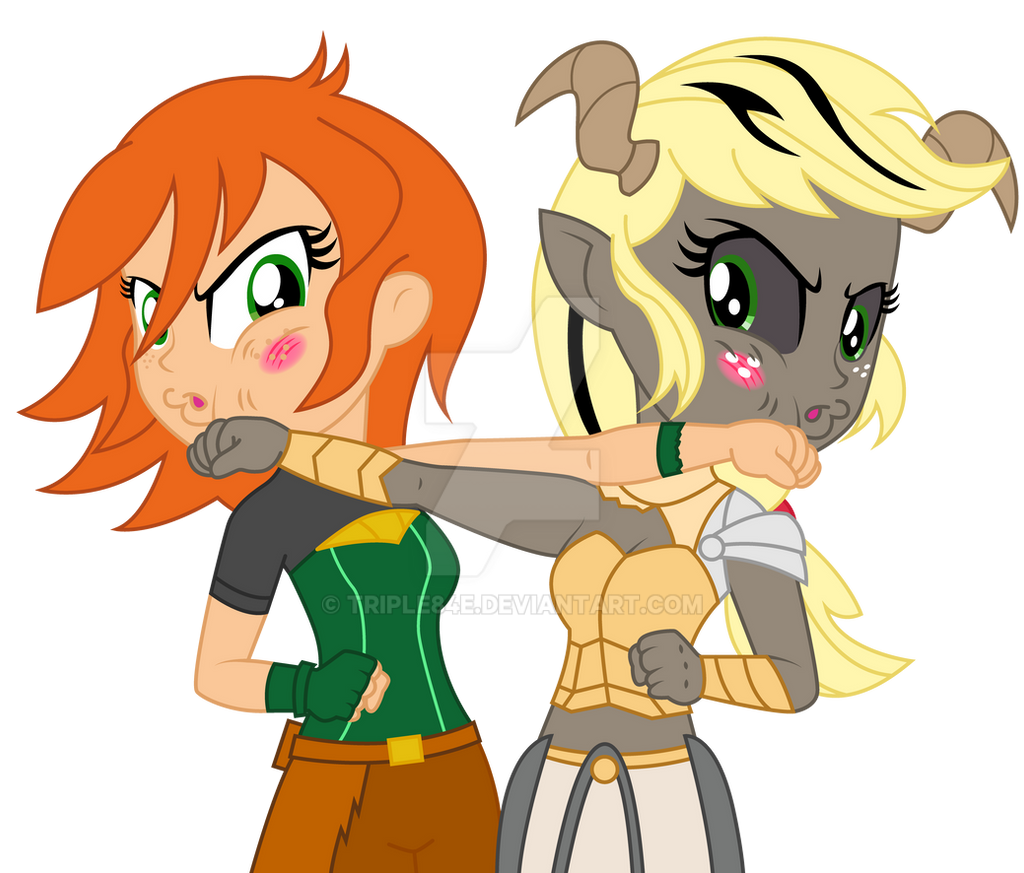 Chrystine Mirage vs Demonboom Applejack