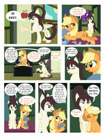 Maxinus comforts Applejack