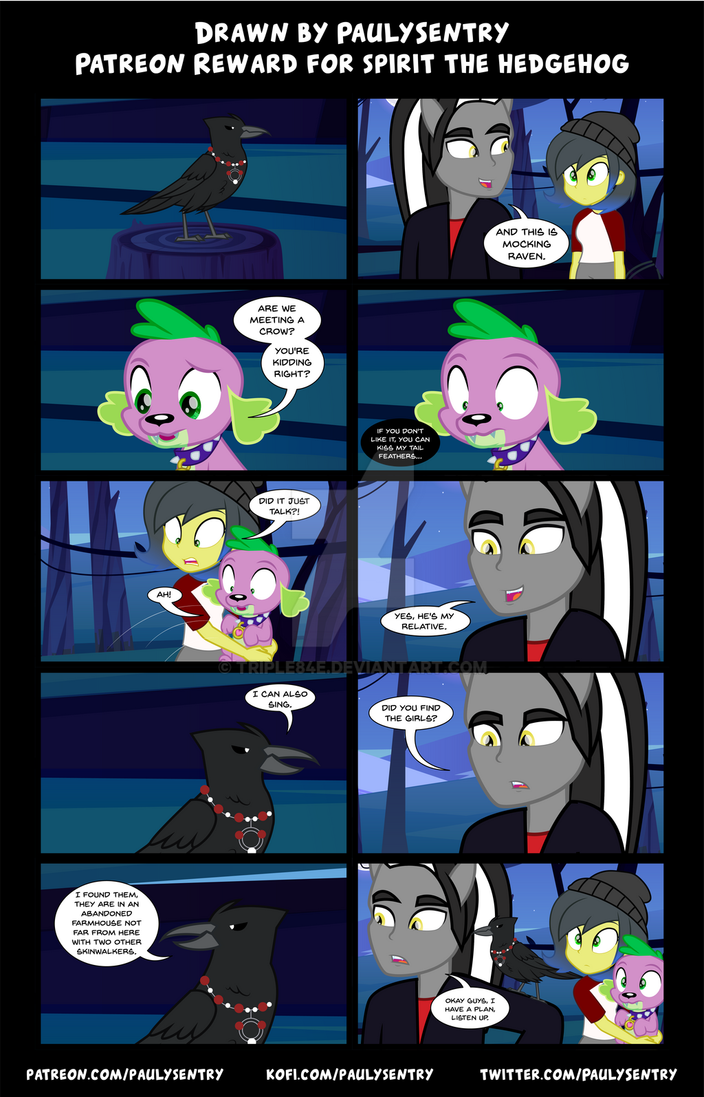 The First Test-Teardrop the Skinwalker Comic 05
