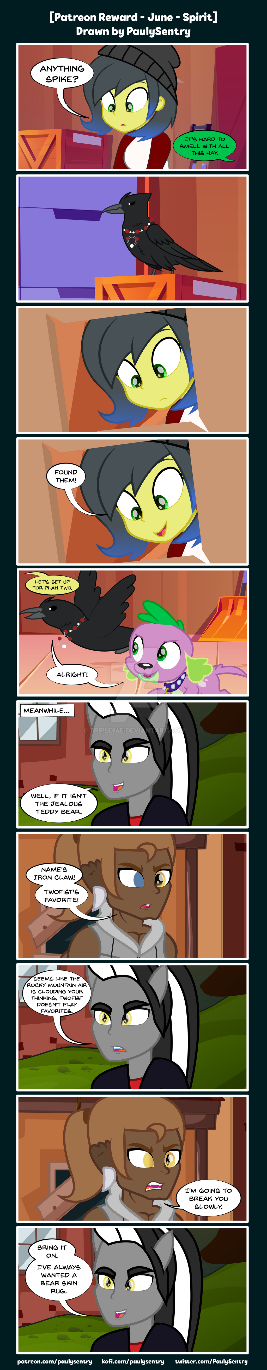 The First Test-Teardrop the skinwalker comic 7