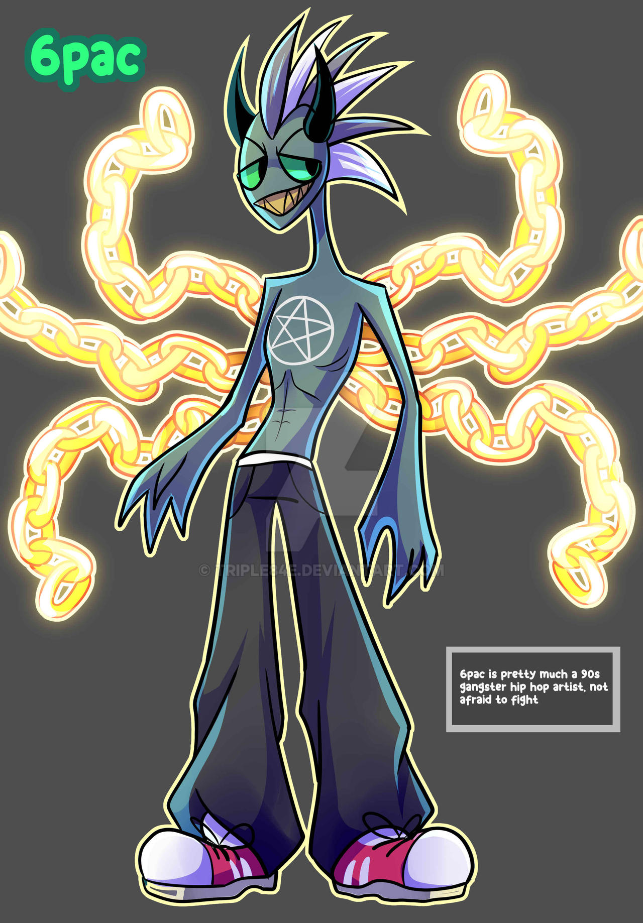 6pac by TRIPLE84E on DeviantArt