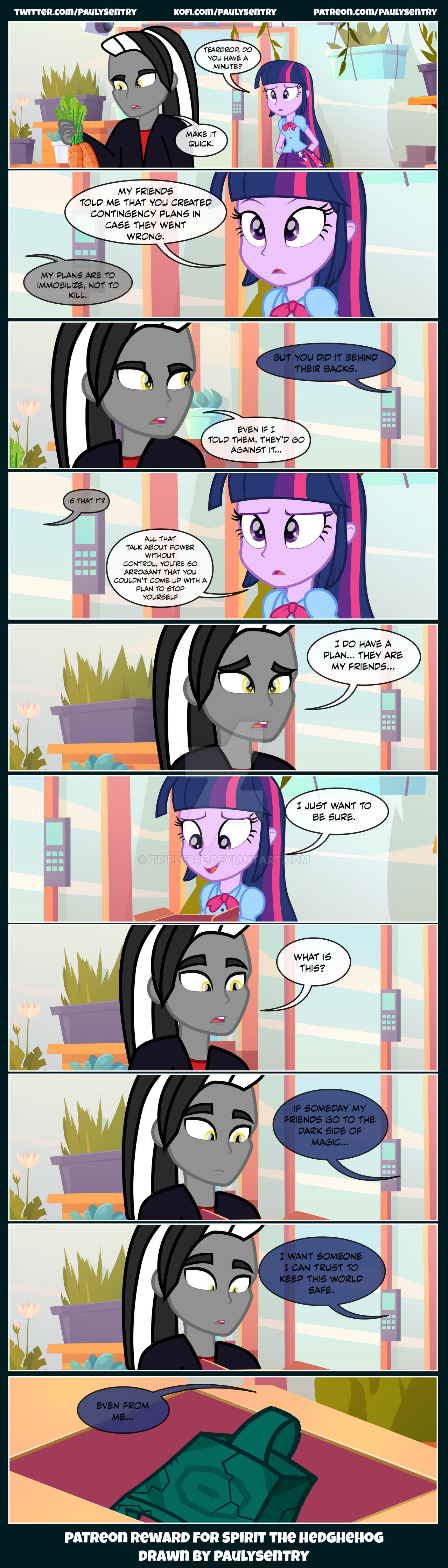 Teardrop and Princess Twilight