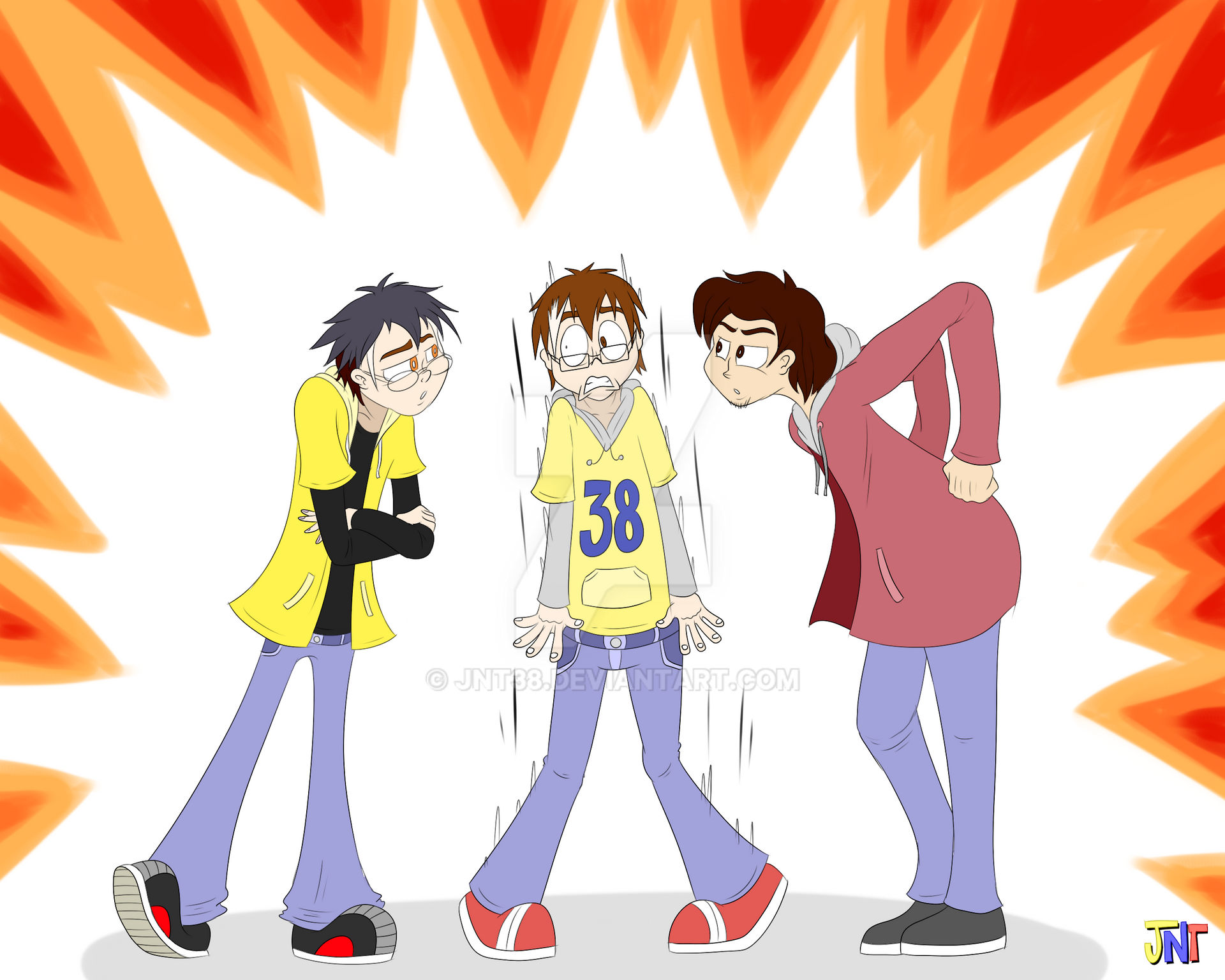 3 Different Guys by JNT38 on DeviantArt