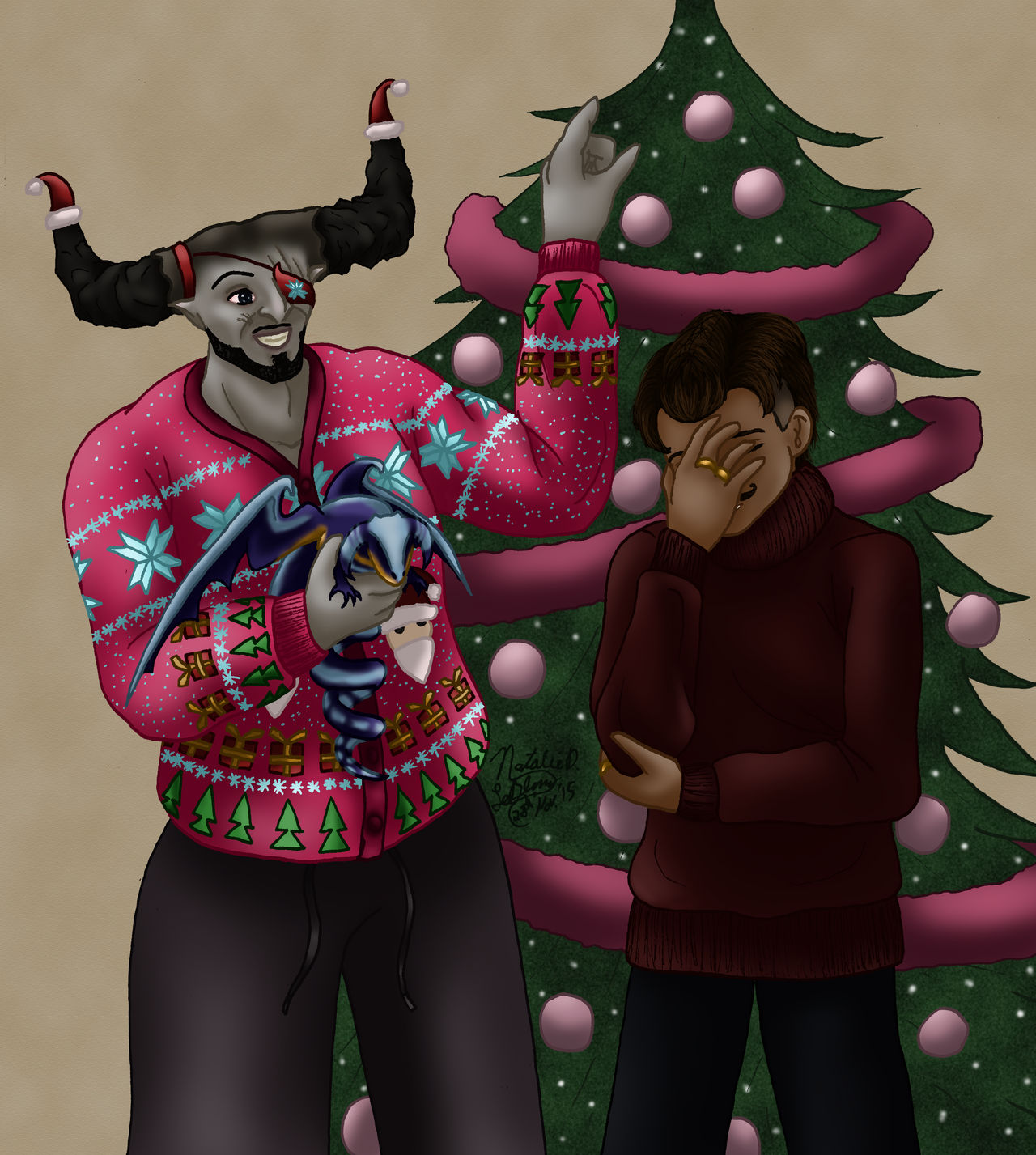 Dragon Age Inquisition: An Adoribull Christmas