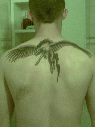 Tattoo pegasus by Spitfire00 on DeviantArt Tattoo pegasus by Spitfire00 on DeviantArt