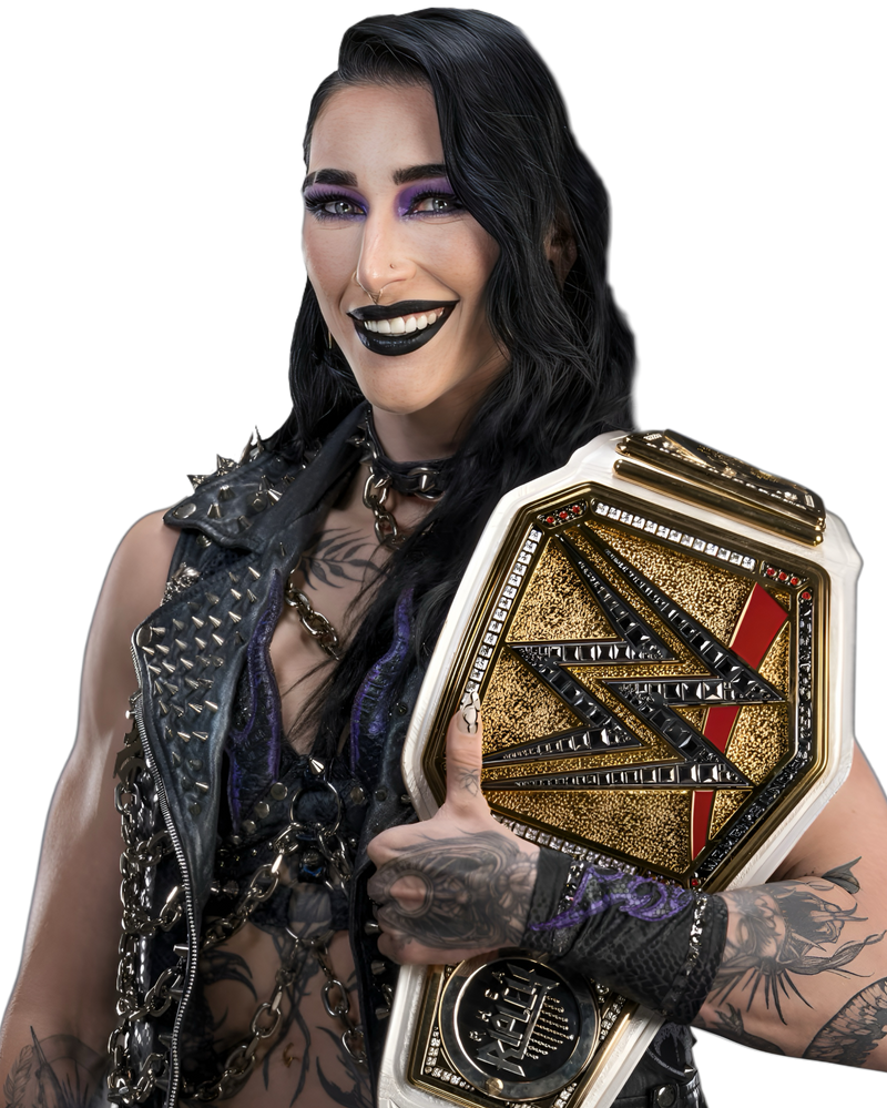 Wwe Rhea Ripley Render Rhea Ripley WWE champion 2026 4K render by rkofreak on DeviantArt