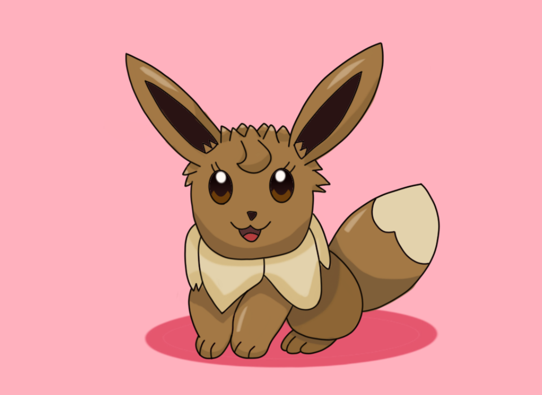 Eevee by 28RainbowSnakes on DeviantArt