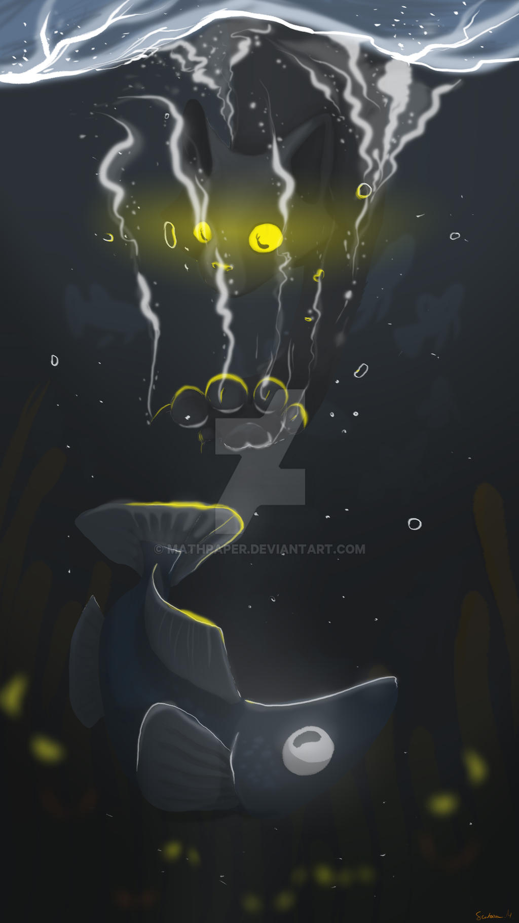 diving by mathpaper on DeviantArt