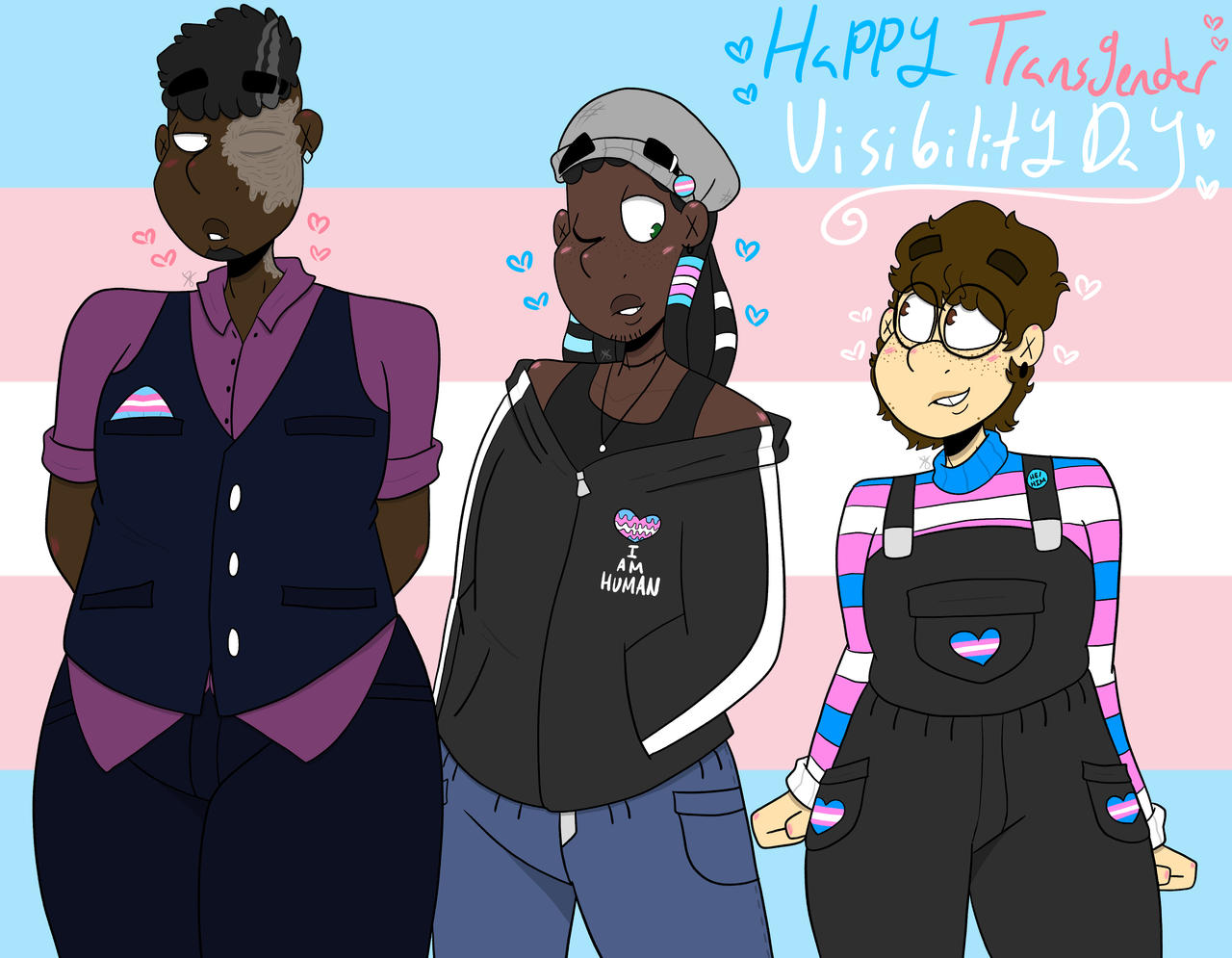 Trans Woman Deviantart Happy Transgender Visibility Day! Part 2 by ChocolateLovingDemon on ...