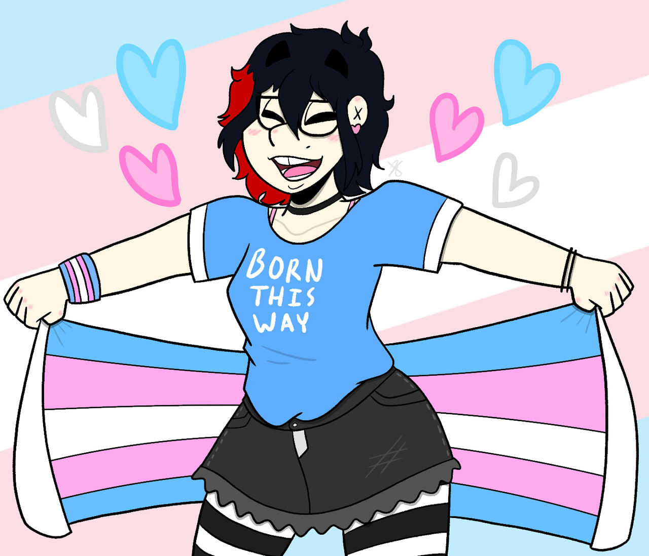Trans Woman Deviantart Happy Transgender Day of Visibility! by ChocolateLovingDemon on DeviantArt