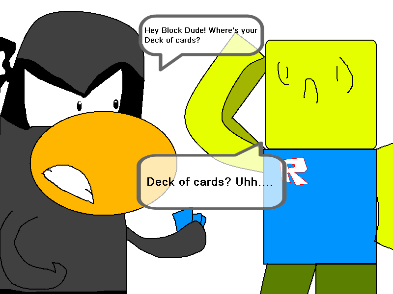 Club Penguin Vs Roblox By Goanimate909 On Deviantart - ninja noob roblox