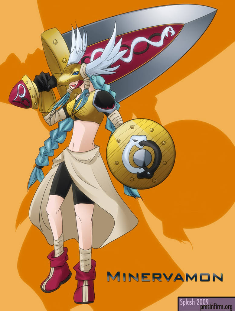 Digimon - Minervamon by splashgottaito