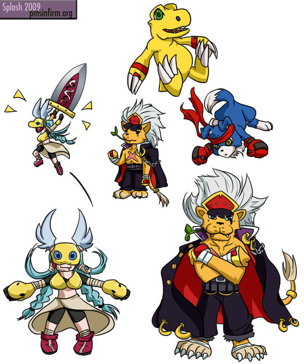 Digimon Savers - Moar Chibis