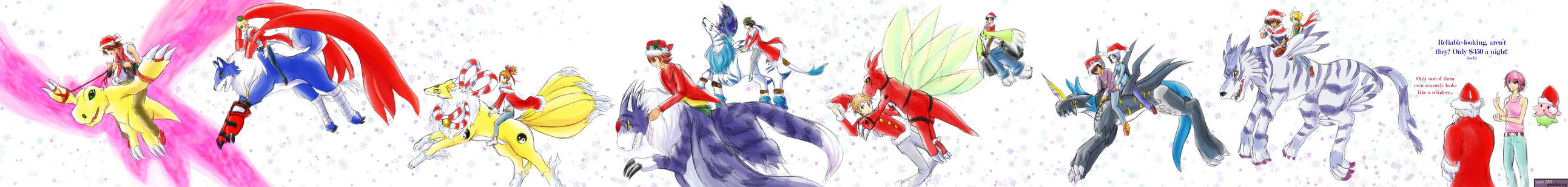 Xmas 2009 - Digimon Wonderland