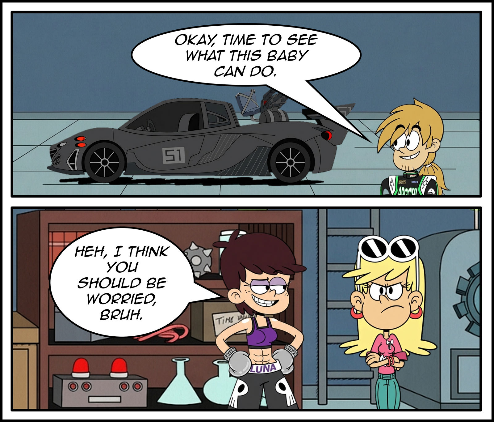 Sorta In Between TLH Multiverse War: Banter Between Sisters (sorta) by ...
