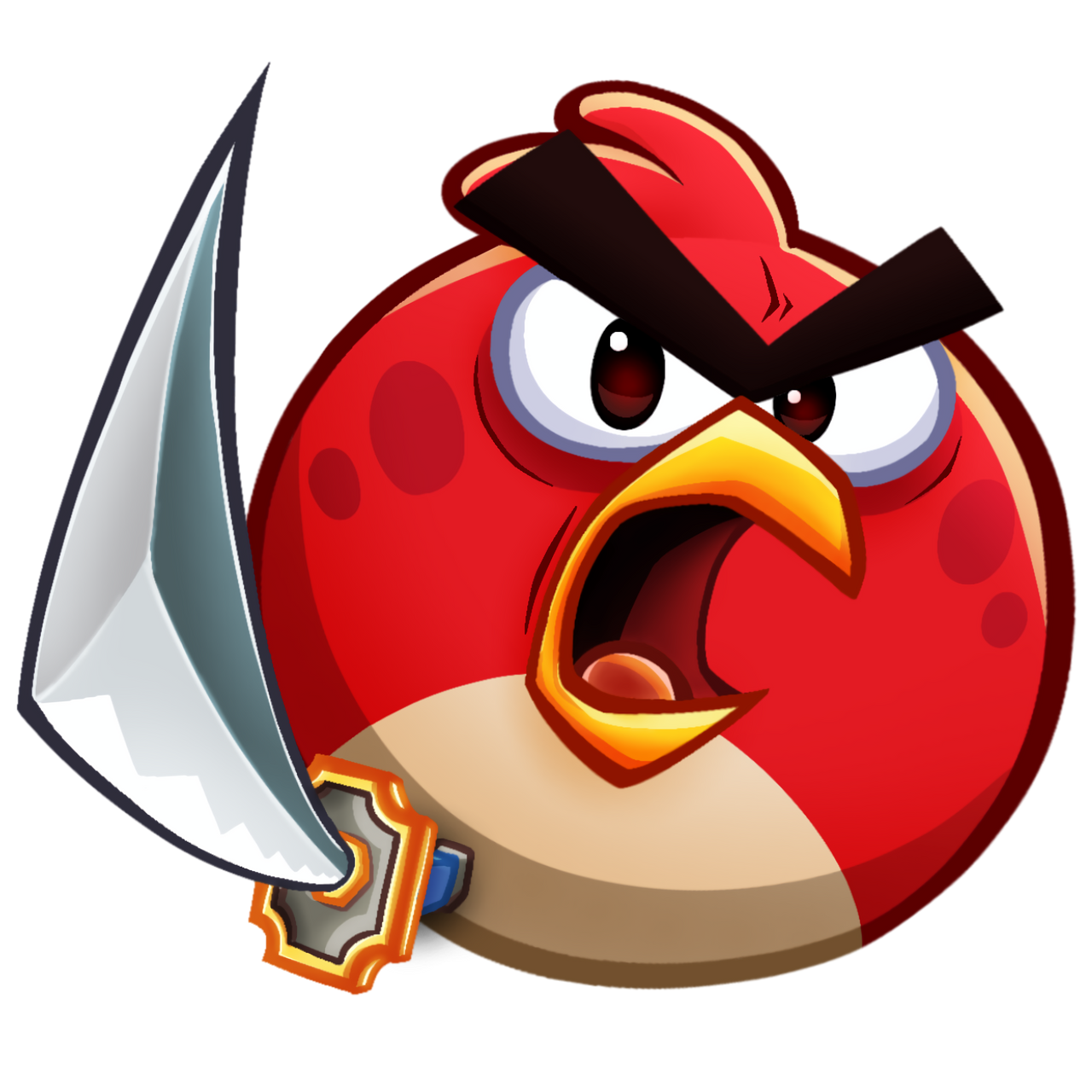 Anger Bird Red Bird - Angry Birds Fight Rebooted by TrisDrawsYT on DeviantArt
