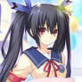 Yes Pillow Meme: Hyperdimension Neptunia 'Noire'