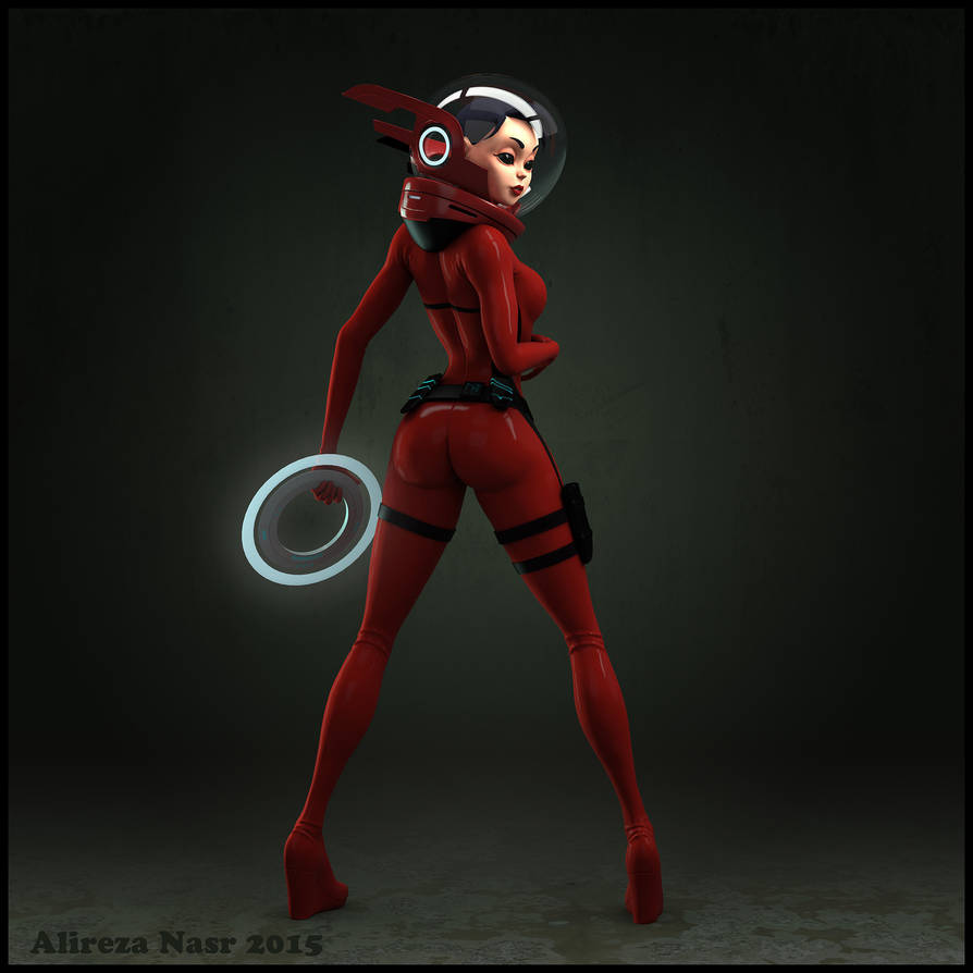 sci-fi girl by alireza0nasr sci-fi girl by alireza0nasr
