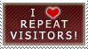 I love repeat visitors by HarmonicSonic