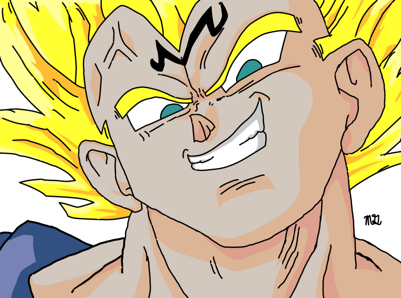 Majin Vegeta Drawing Digital By Gokuplayer15 On DeviantArt majin-vegeta-drawing-digital-by-gokuplayer15-on-deviantart