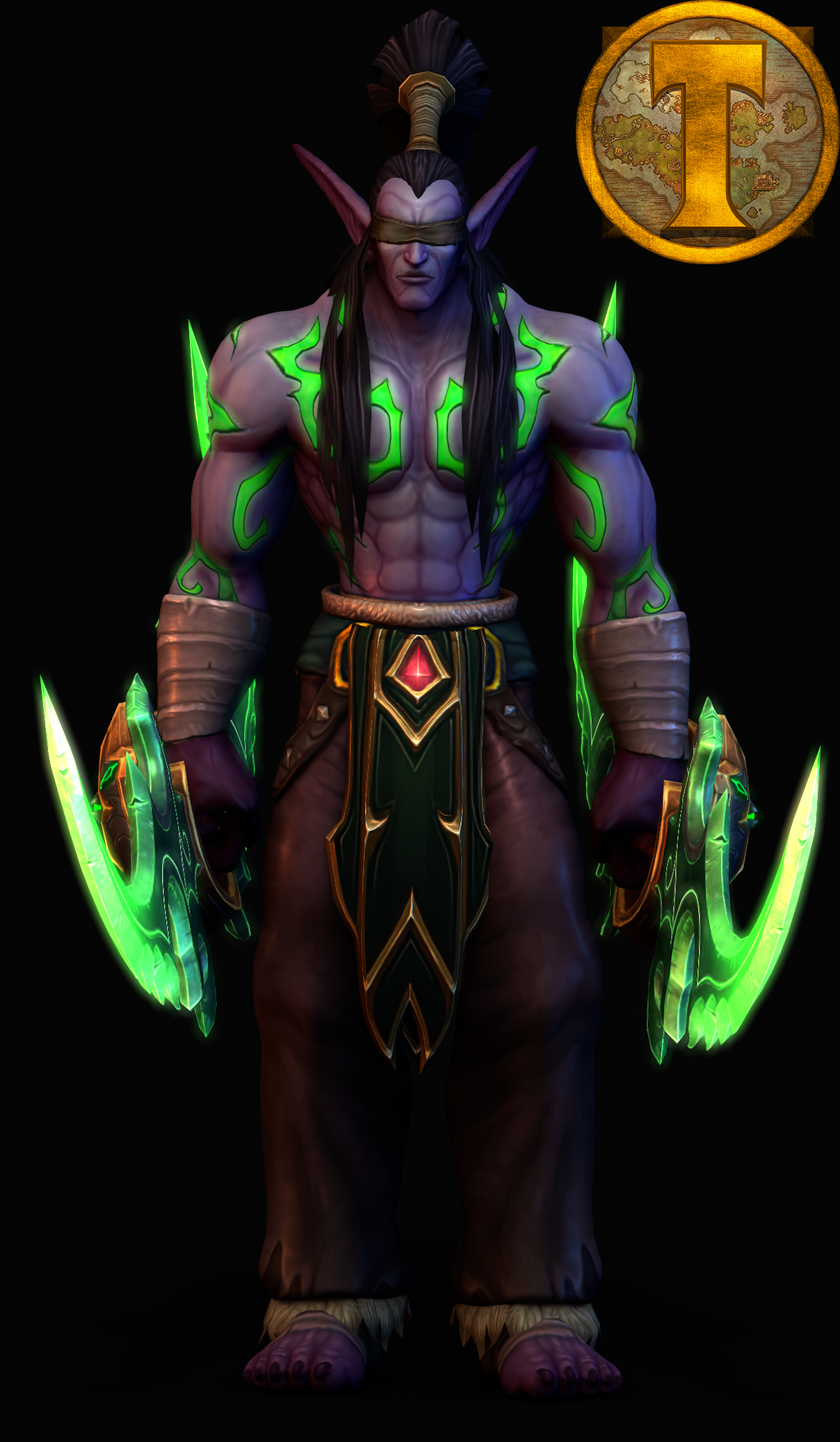 Stormrage Raiment Illidan Stormrage by Tolkarg on DeviantArt