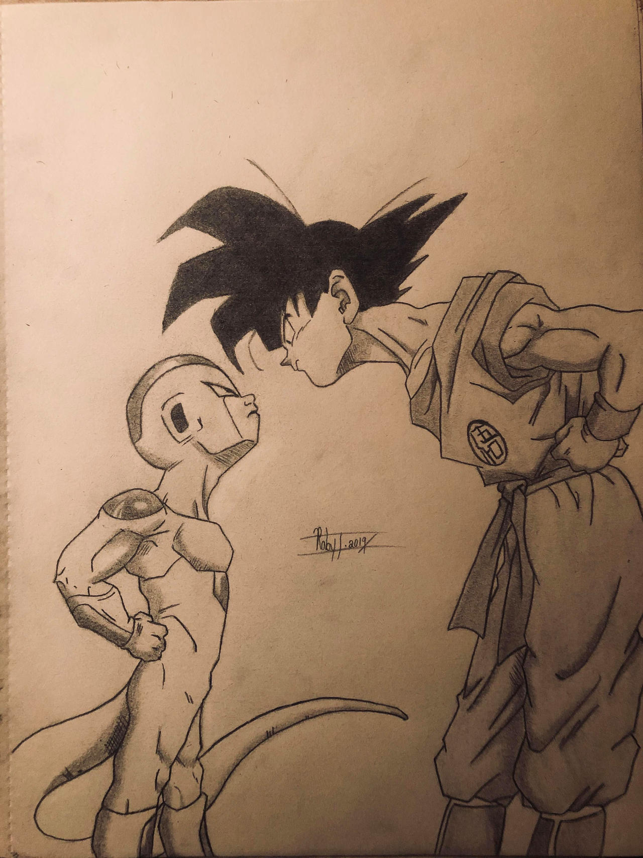 Goku (Dragonball Manga Panel) by RobTurp1230 on DeviantArt