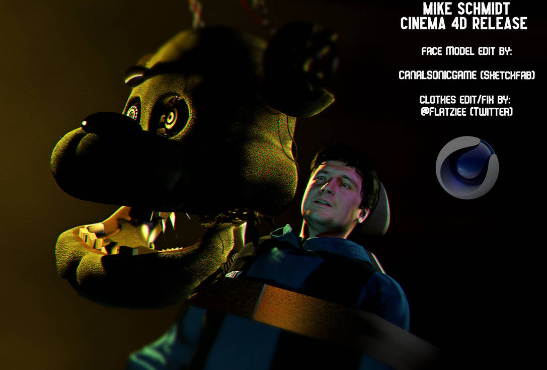 C4D FNAF MOVIE Mike Schmidt Model Release By FlatCatt On DeviantArt c4d-fnaf-movie-mike-schmidt-model-release-by-flatcatt-on-deviantart