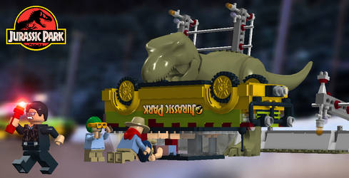 LEGO Jurassic Park - T-Rex Attack