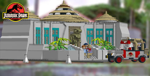 LEGO Jurassic Park - Visitors Center