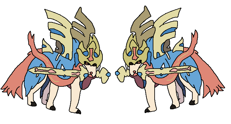 888 Zacian Crowned (Regular) by pts-sprites on DeviantArt