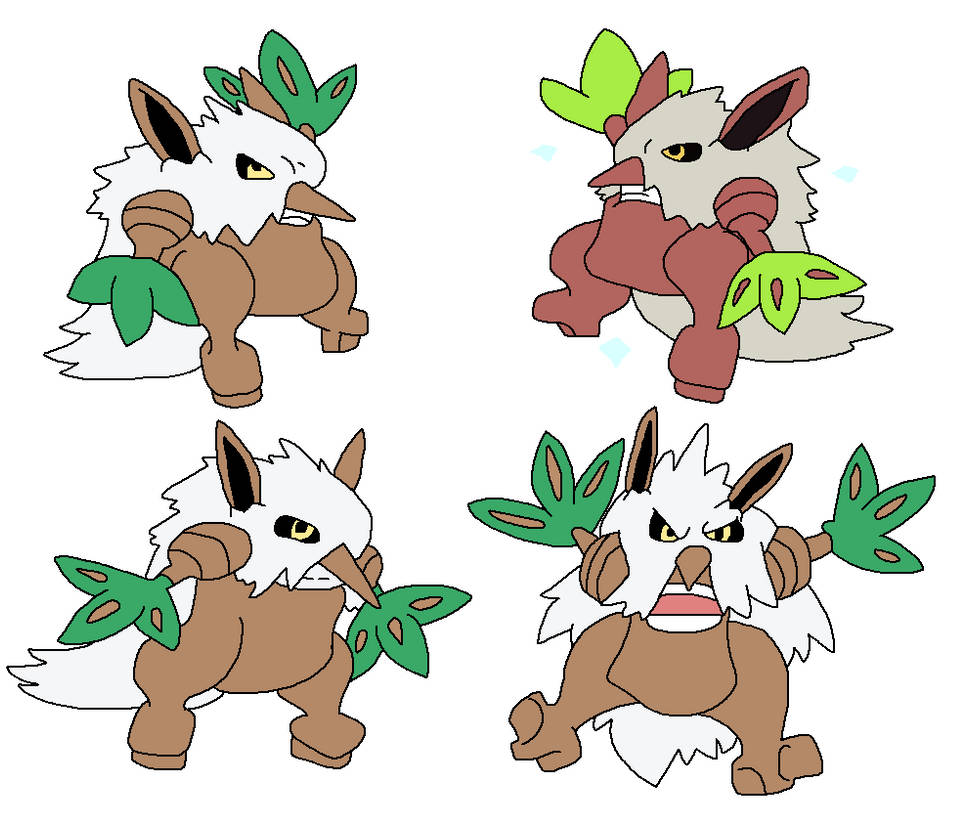 Shiftry Back Sprite 275-Shiftry by TheRenegadePearl on DeviantArt