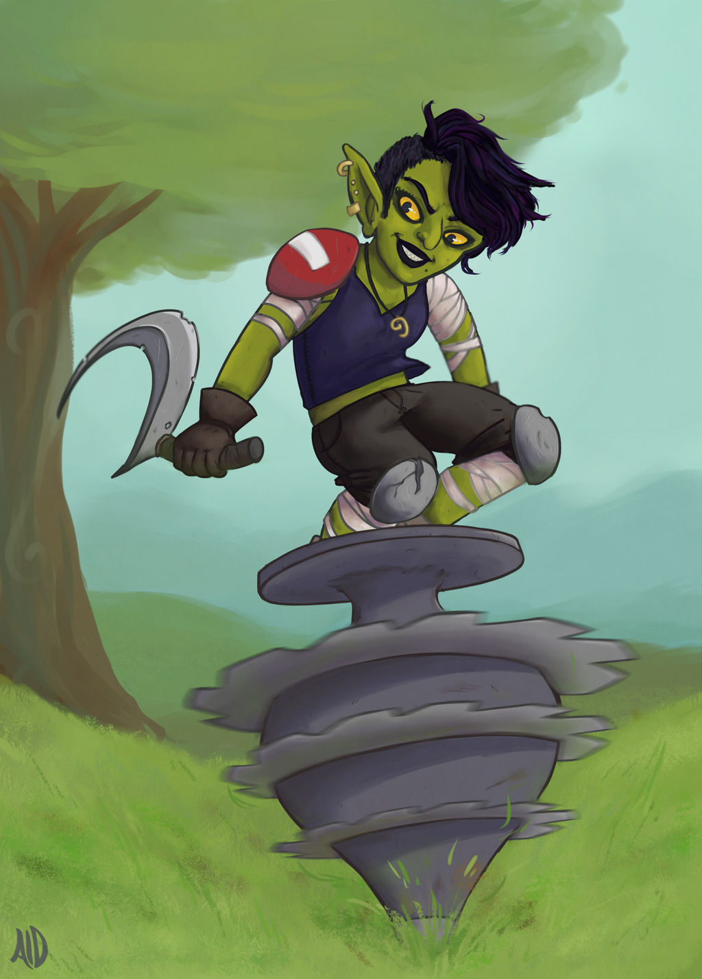 Spinning Top Goblin