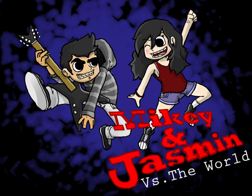 Scott Pilgrim Style - Mikey and Jasmin vs.