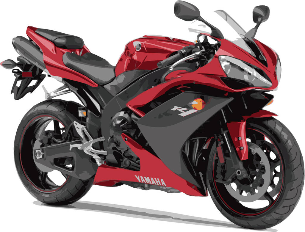 Yamaha R1 - Vector by innK on DeviantArt