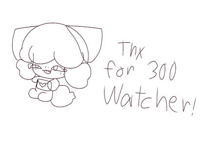 THX FOR 300 WATCHER