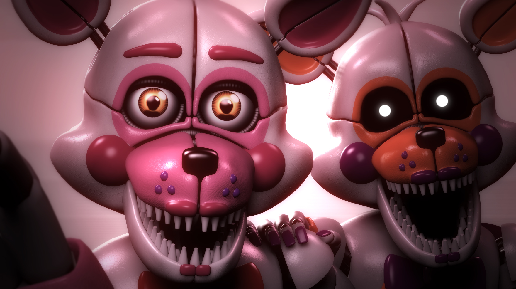 Fnaf Sl Funtime Foxy and Lolbit by officiallydumbb on DeviantArt