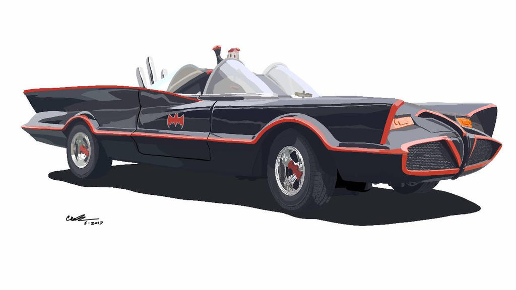 66 Batmobile by Mawnbak on DeviantArt