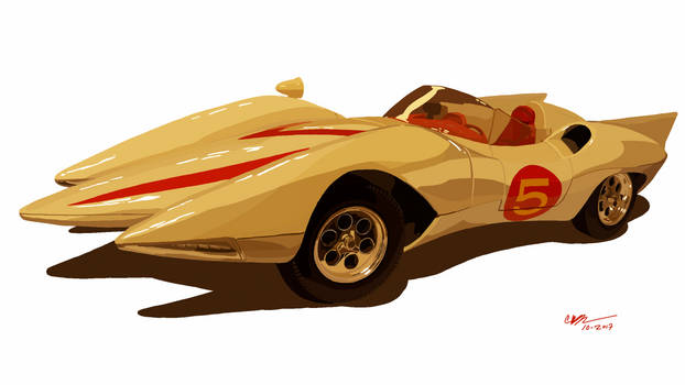 MACH 5 Graphic by Jerome-K-Moore on deviantART