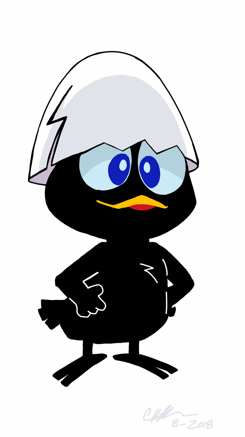 Calimero by Mawnbak on DeviantArt