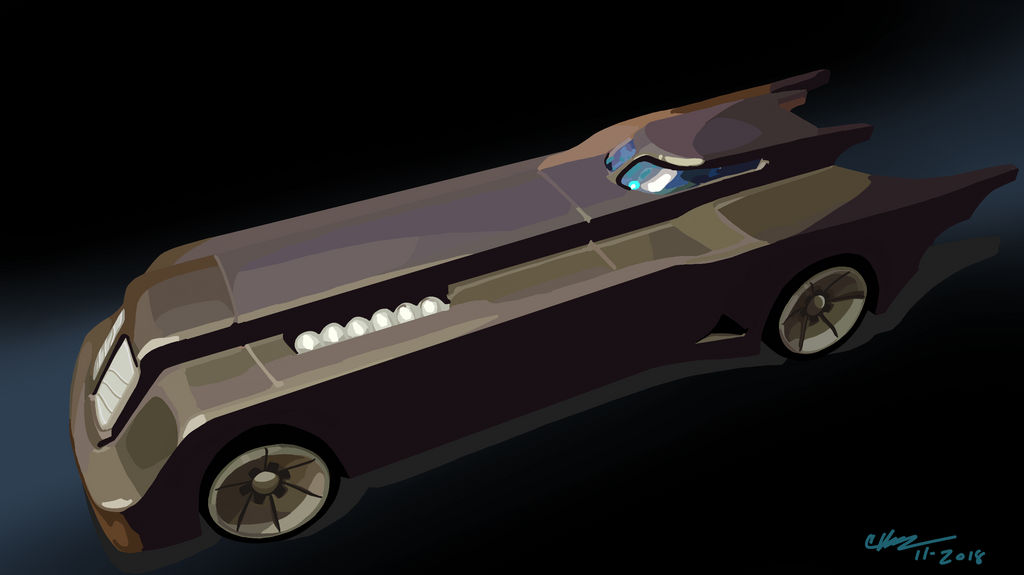 Batmobile Animared The Animated Series Batmobile by Mawnbak on DeviantArt