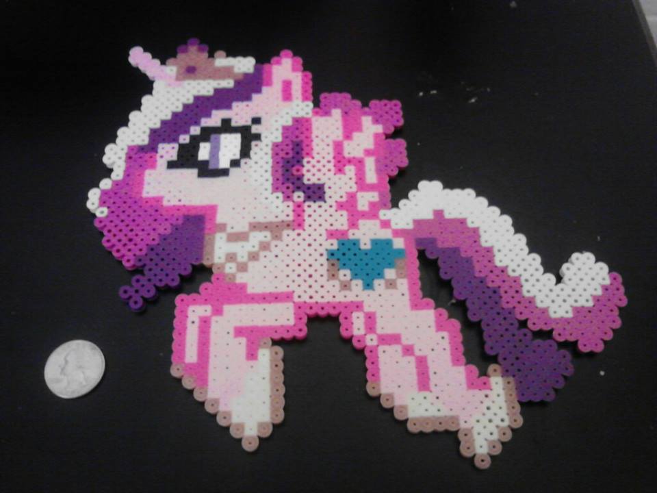 Princess Cadence Perler