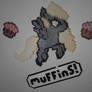 Derpy Hooves Muffin Display