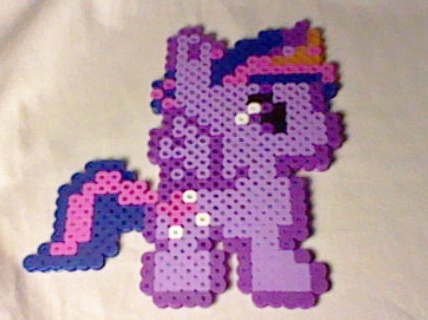 Petite Pony Princess Twilight Sparkle Perler