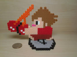 Wreck It Ralph - Ralph With Cherries Perler
