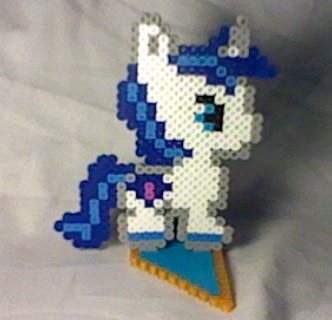 Shining Armor Perler