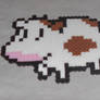 Harvest Moon Cow Sprite Perler