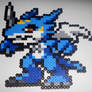 Exveemon Sprite Perler