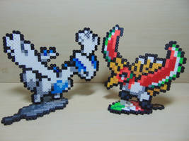 Tower Duo Perler Set - Lugia and Ho-Oh Perlers